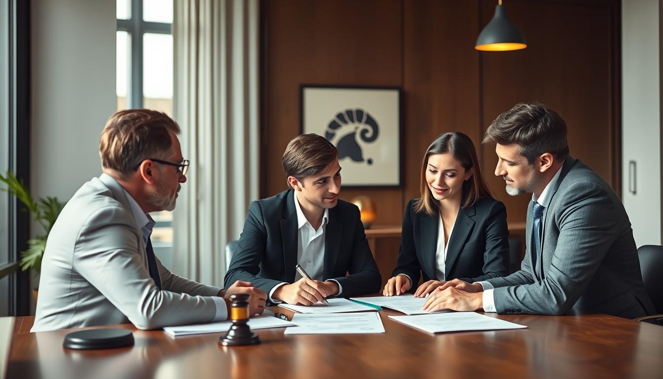 Business contract documents